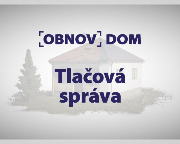 Taraba zvyšuje pomoc v programe Obnov dom o 55 miliónov eur