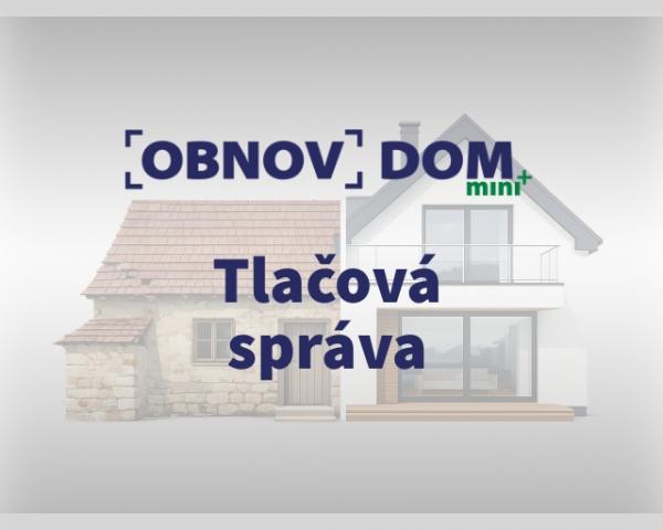 Taraba zvyšuje príspevok na obnovu domov pre najviac ohrozené domácnosti